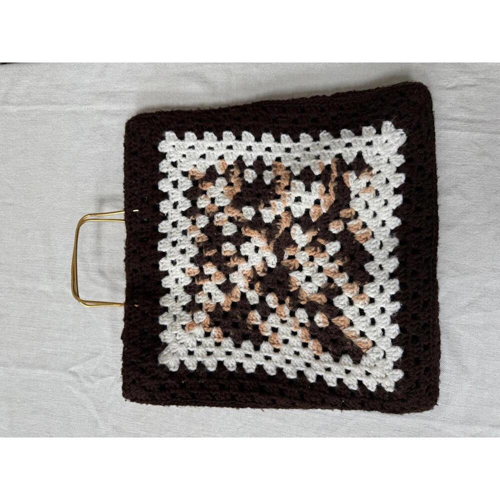 Vintage Crocheted Purse/Tote with Handles